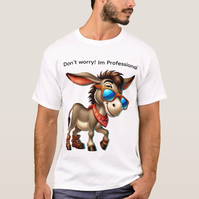 Camiseta Professional donkey (Frente)