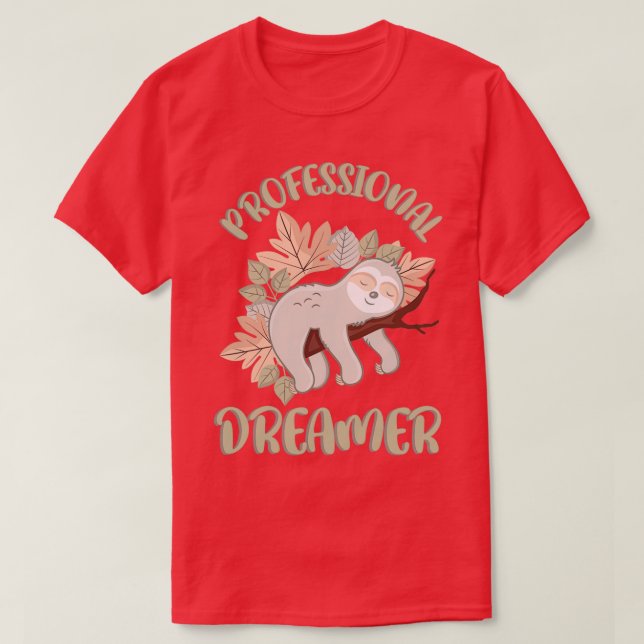 Camiseta Professional dreamer (Frente do Design)