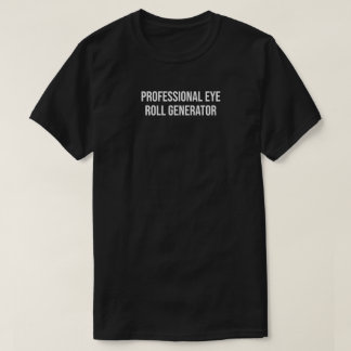 Camiseta professional eye roll generation