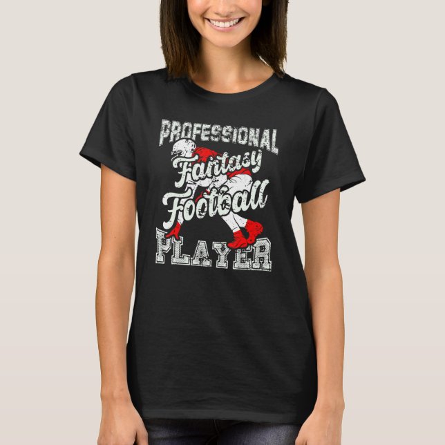 Camiseta Professional Fantasy American Football Player Line (Frente)