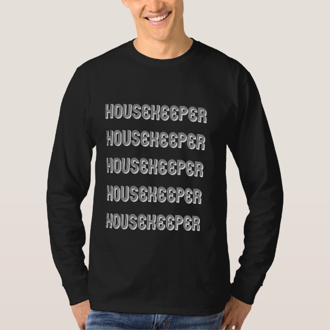 Camiseta Professional Housekeeper (Frente)