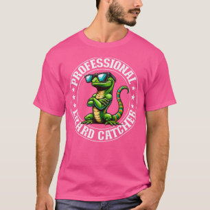 Camiseta Professional Lizard Catcher Funny Gecko Lizard Hun