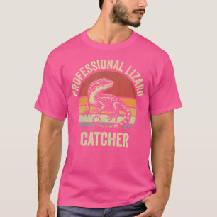 Camiseta Professional Lizard Catcher Funny Gecko Lizard Hun