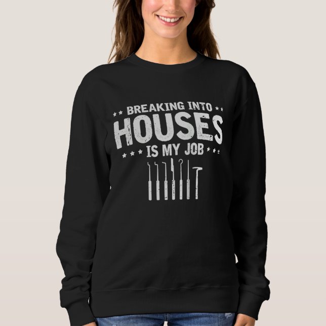 Camiseta Professional Locksmith for an Loscksmith Pick Work (Frente)