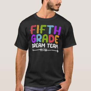 Camiseta Professor 5 da Equipe de Sonhos do 5º ano de regre