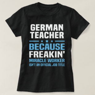 Camiseta Professor alemão