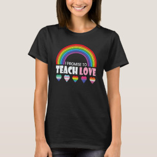Camiseta Professor Aliado Lgbt Ensino Amor Arco-íris Orgulh