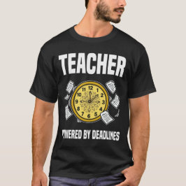 CAMISETA PROFESSOR - ALIMENTADO POR PRAZOS