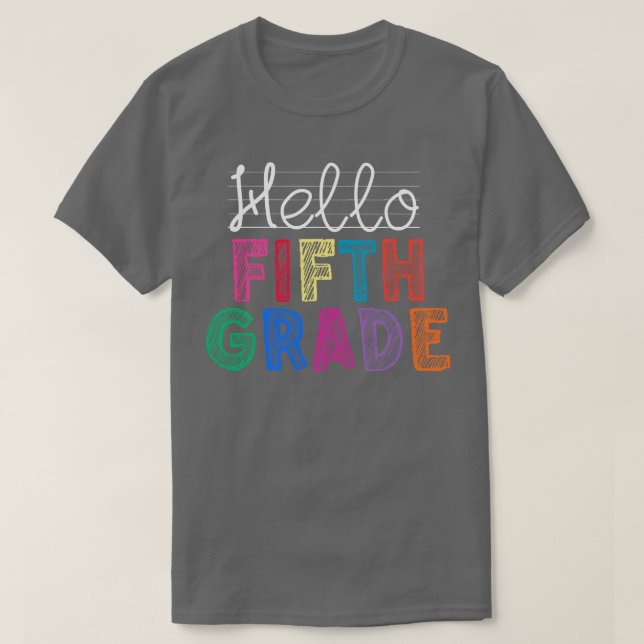 Camiseta Professor Alô 5º ano (Frente do Design)