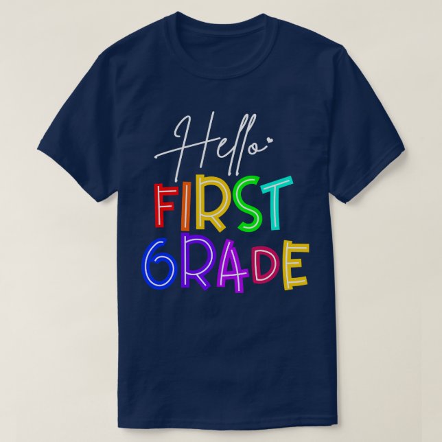 Camiseta Professor Alô Primeiro Grau (Frente do Design)