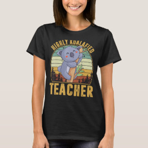 Camiseta Professor Altamente Koalafied, Cute Koala, Koala A
