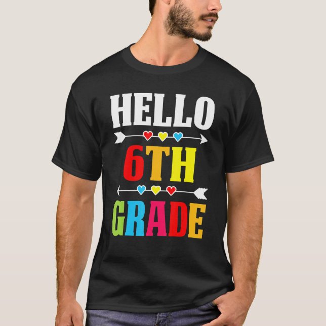 Camiseta Professor Aluno Alô, 6, De Volta À Escola (Frente)