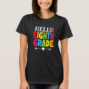 Camiseta Professor Aluno Alô Oitavo De Volta À Escola