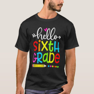 Camiseta Professor Aluno Alô, Sexto Ano De Volta À Escola
