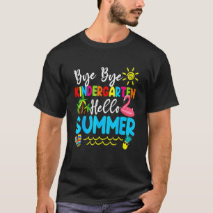 Camiseta Professor Aluno Crianças Tchau Tchau Jardim de Inf