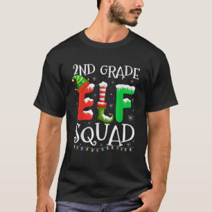 Camiseta Professor Aluno Equipe Duende 2ª Série Natal Engra