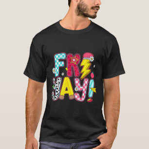 Camiseta Professor Aluno Volta às Aulas Sextou Feliz Sexta
