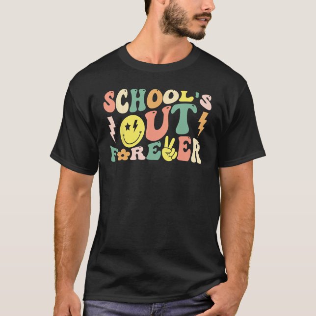 Camiseta Professor aposentado da Escola de Groovy (Frente)