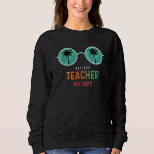 Camiseta Professor aposentado de serviço feliz no último di