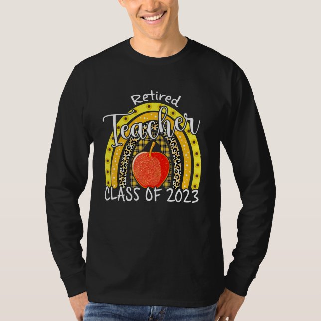 Camiseta Professor Aposentado Fofo da Turma de 2023 Com Arc (Frente)