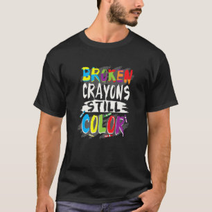 Camiseta Professor Autismo Gizes Quebrados Cor Conscientiza
