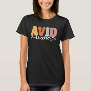 Camiseta Professor Avid Engraçado De Volta Para Professores