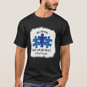 Camiseta Professor Ávido Conscientização do Autismo em Abri