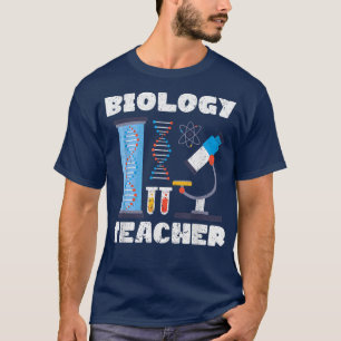 Camiseta Professor B de Biologia do Laboratório de Ciências