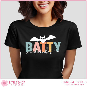 Camiseta Professor Batty Personalizável Halloween