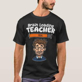 CAMISETA PROFESSOR - CARREGANDO O CÉREBRO