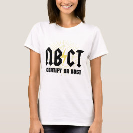 Camiseta Professor certificado de Conselho nacional persona