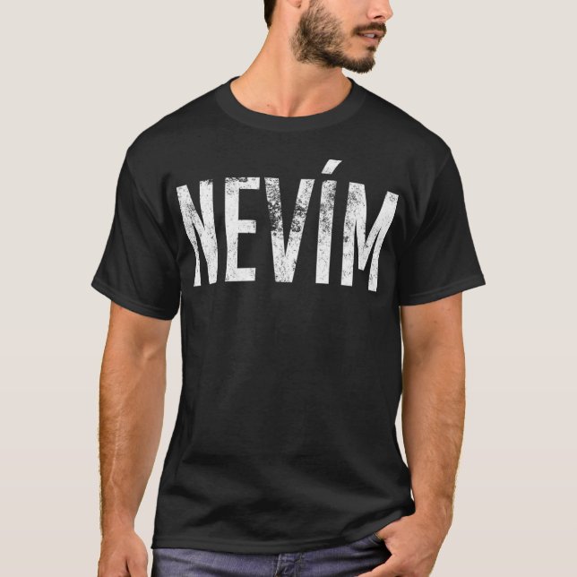 Camiseta Professor checo Nevim Czechia Cesko Não Sei  (Frente)