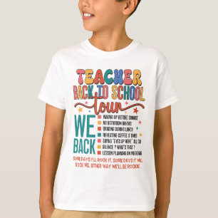 Camiseta Professor Ck Volta às Aulas Tour Bruh Nós Ck 1º Di