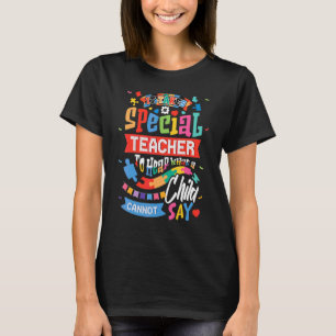 Camiseta Professor Conscientização do Autismo É Precisa uma