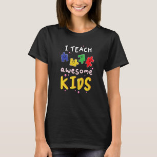 Camiseta Professor Conscientização do Autismo Esperança Ins