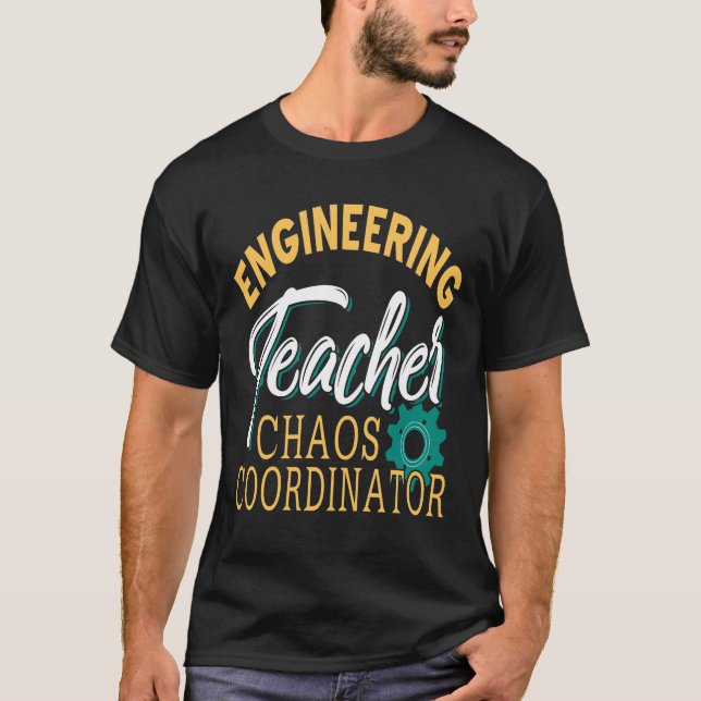 Camiseta Professor - Coordenador do Caos dos Professores de (Frente)
