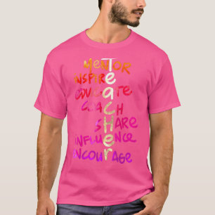 Camiseta Professor Cote Mentor Inspire educar treinador com