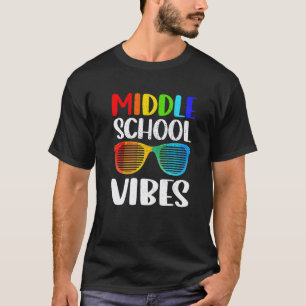 Camiseta Professor Cute Aluno Vibes Escola Secundária Prime