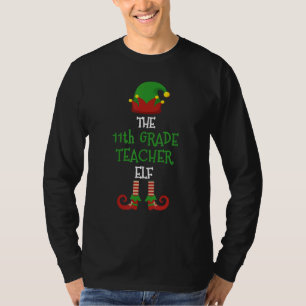 Camiseta Professor da 11ª Série Elfo Fósforos de Pijama Nat