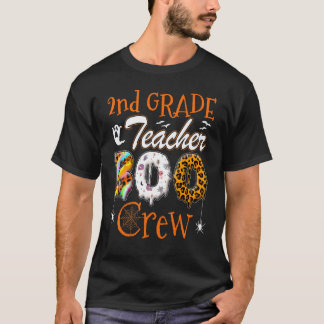 Camiseta Professor da 2ª série Boo Crew Fantasias de Hallo
