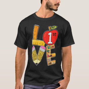 Camiseta Professor Da Classe Love 1rua Estudante No Primeir