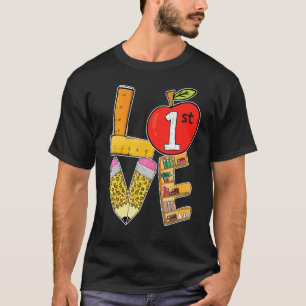 Camiseta Professor Da Classe Love 1rua Estudante No Primeir