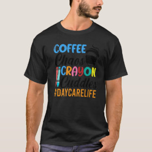 Camiseta Professor da Creche Café Caos Giz e Abraços