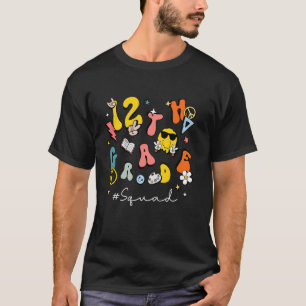 Camiseta Professor da Equipe da 12ª Série Estudante Retro G