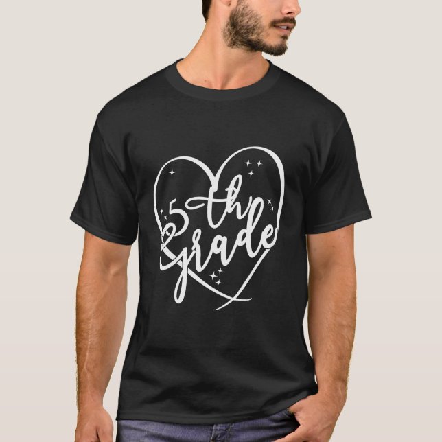 Camiseta Professor da Equipe da Quinta Série Aluno do 5º An (Frente)