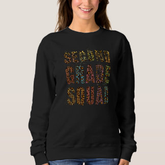 Camiseta Professor da Equipe da Segunda Série Leopardo Olá