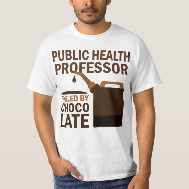 Camiseta Professor da saúde pública presente (engraçado) (Frente)