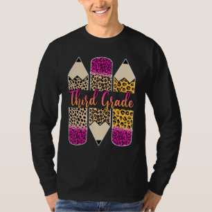 Camiseta Professor da Terceira Série  Lápis de Leopardo Vol