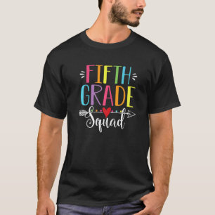 Camiseta Professor da Turma da Quinta Série Alunos Crianças