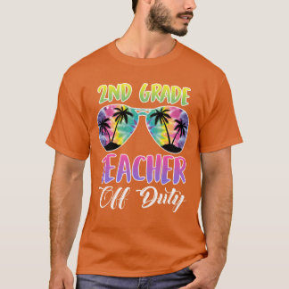 Camiseta Professor da turma da segunda série de férias prof